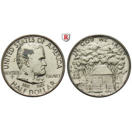 USA, 1/2 Dollar 1922, 11,25 g fein, ss+
