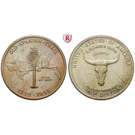 USA, 1/2 Dollar 1935, 11,25 g fein, vz-st