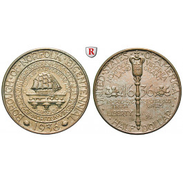 USA, 1/2 Dollar 1936, 11,25 g fein, vz-st