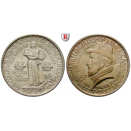 USA, 1/2 Dollar 1937, 11,25 g fein, vz-st