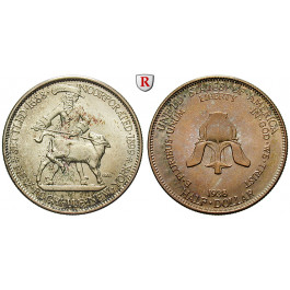 USA, 1/2 Dollar 1938, 11,25 g fein, vz