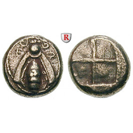 Ionien, Ephesos, Drachme 500-420 v.Chr., ss-vz
