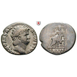 Römische Kaiserzeit, Nero, Denar 65-66, ss+