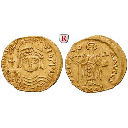 Byzanz, Mauricius Tiberius, Solidus 583-602, ss-vz