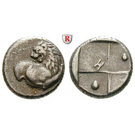 Thrakien, Chersonnesos, Hemidrachme 350-320 v.Chr., ss-vz