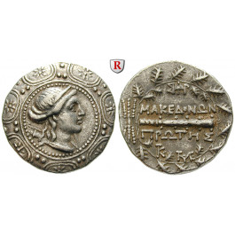 Makedonien-Römische Provinz, Freistaat, Tetradrachme 158-150 v.Chr., ss-vz