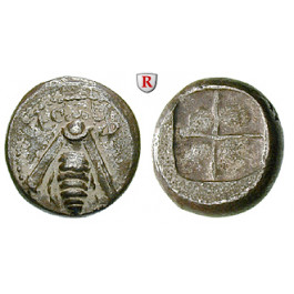 Ionien, Ephesos, Drachme 500-420 v.Chr., ss-vz