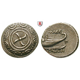 Makedonien, Königreich, Autonome Prägung z. Z. Philipp V. u. Perseus, Tetrobol 185-168 v.Chr., vz