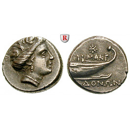 Makedonien, Königreich, Autonome Prägung z. Z. Philipp V. u. Perseus, Tetrobol 185-168 v.Chr., ss-vz