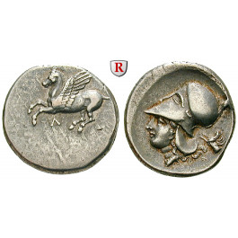 Korinthische Kolonien, Acarnania, Leucas, Stater 320-280 v.Chr., ss-vz/vz