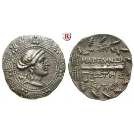 Makedonien-Römische Provinz, Freistaat, Tetradrachme 158-150 v.Chr., ss-vz