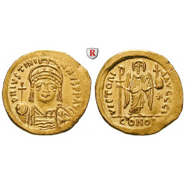 Byzanz, Justinian I., Solidus 527-565, vz