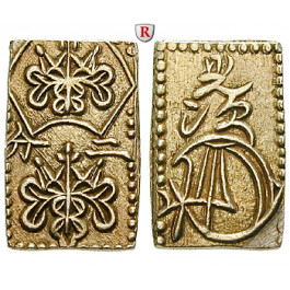 Japan, Ansei, 2 Bu-Ban-Kin o.J. (1856-1860), vz/ss-vz