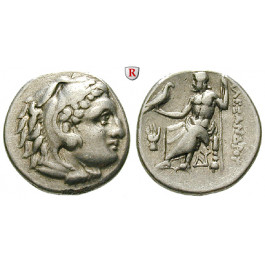 Makedonien, Königreich, Alexander III. der Grosse, Drachme 323-317 v.Chr., ss+