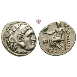 Makedonien, Königreich, Alexander III. der Grosse, Drachme 310-301 v.Chr., vz
