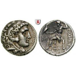 Syrien, Königreich der Seleukiden, Seleukos I., Tetradrachme 296-281 v.Chr., f.vz