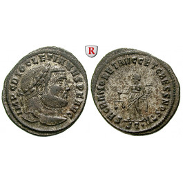 Römische Kaiserzeit, Diocletianus, Follis 300-303, vz