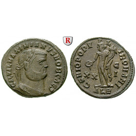 Römische Kaiserzeit, Galerius, Follis 301, vz