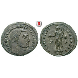 Römische Kaiserzeit, Maximinus II., Follis 308-310, vz