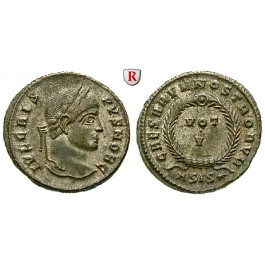 Römische Kaiserzeit, Crispus, Caesar, Follis 320-321, vz