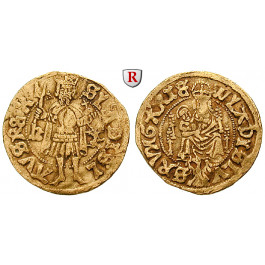 Ungarn, Wladislaw II., Goldgulden o.J. (1495-1499), ss