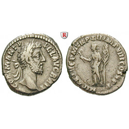 Römische Kaiserzeit, Commodus, Denar 186-187, ss+