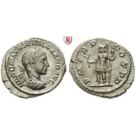 Römische Kaiserzeit, Severus Alexander, Denar 222, vz-st