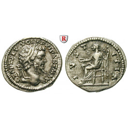 Römische Kaiserzeit, Septimius Severus, Denar 198-200, ss-vz
