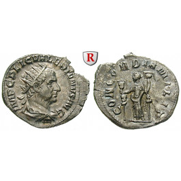 Römische Kaiserzeit, Valerianus I., Antoninian 253, ss-vz