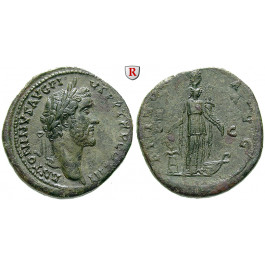 Römische Kaiserzeit, Antoninus Pius, Sesterz 140-144, vz