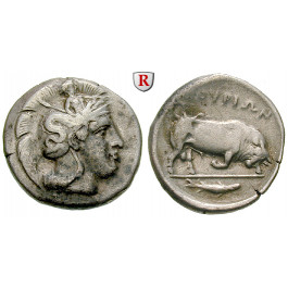 Italien-Lukanien, Thurium, Stater 350-300 v.Chr., ss+
