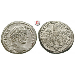 Römische Provinzialprägungen, Seleukis und Pieria, Antiocheia am Orontes, Caracalla, Tetradrachme 215-217, vz-st