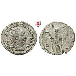 Römische Kaiserzeit, Traianus Decius, Antoninian 249-251, vz-st