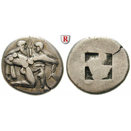 Thrakische Inseln, Thasos, Stater 550-463 v.Chr., f.vz