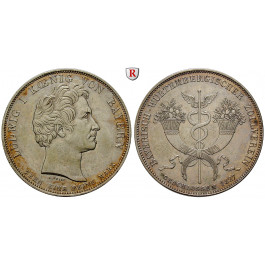 Bayern, Königreich, Ludwig I., Geschichtstaler 1827, ss-vz