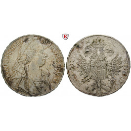 Römisch Deutsches Reich, Maria Theresia, Taler 1767, ss-vz