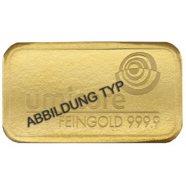 Bundesrepublik Deutschland, 2 Gramm Goldbarren, 2,0 g fein