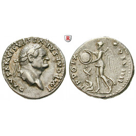 Römische Kaiserzeit, Vespasianus, Denar 79, ss-vz