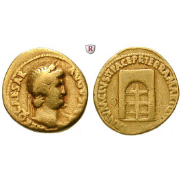 Römische Kaiserzeit, Nero, Aureus 64-66, ss