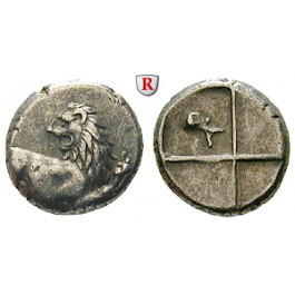 Thrakien, Chersonnesos, Hemidrachme 400-350 v.Chr., ss+
