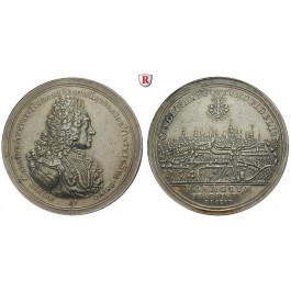 Mühlhausen, Stadt in Thüringen, Silbermedaille 1717, f.vz