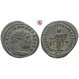 Römische Kaiserzeit, Galerius, Follis 304-305, vz-st