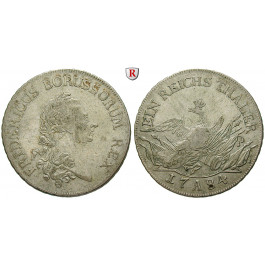 Brandenburg-Preussen, Königreich Preussen, Friedrich II., Reichstaler 1784, ss+