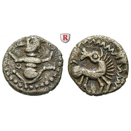 Deutschland, Hessen, Ubii, Quinar 1. Jh.v.Chr., ss+