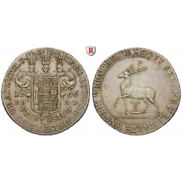 Stolberg, Stolberg-Stolberg und Stolberg-Roßla, Karl Ludwig und Heinrich Christian Friedrich, 1 1/3 Taler 1796, ss-vz