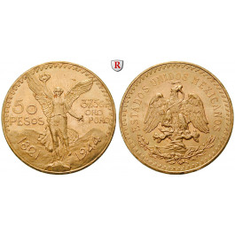 Mexiko, Vereinigte Staaten, 50 Pesos 1944, 37,5 g fein, f.vz