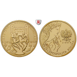 Polen, 3. Republik, 200 Zlotych 2004, 13,95 g fein, PP