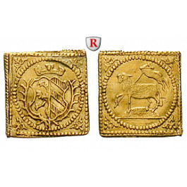 Nürnberg, Stadt, 1/4 Dukatenklippe o.J. (um 1700), ss-vz