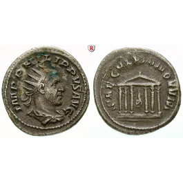 Römische Kaiserzeit, Philippus I., Antoninian 248, ss