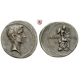 Römische Republik, Octavian, Denar 32-29 v.Chr., ss-vz